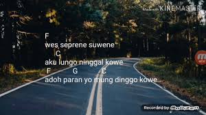 Jumat, 7 februari 2020 12:39 wib. Chord Dan Lirik Lgu Demi Kowe By Codet Gaming