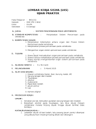 See full list on ainamulyana.blogspot.com Lks Ujian Praktek Biologi Anatomi Vertebrata