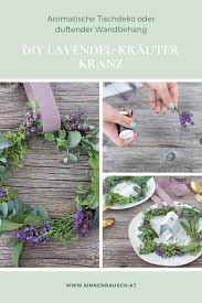 Duftende Deko Sommerlicher Lavendel Krauter Kranz Lavendel Kranz Lavendelbluten