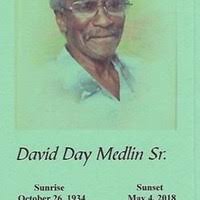 David Medlin, Sr. Obituary