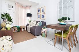 Earth Colors For A 31sqm Condo In Manila House Interior Design Living Room Condominium Interior Design Condo Interior Design