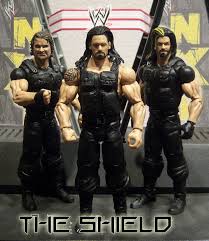 Wwe The Shield Custom Mattel Figure Set Of 3 Nxt Ebay Wwe Toys Wwe The Shield Wwe