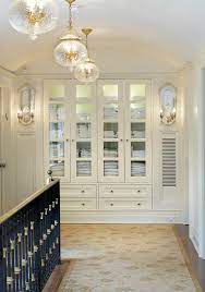 Cd storage cabinet with doors. Built In Linen Cabinet With Glass Doors Houzz