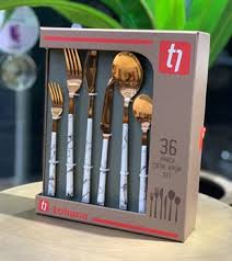 Soflarınızı süsleyebileceğiniz çatal & kaşık & bıçak setleri uygun fiyatlar ve farklı çeşitleri ile ensezon.com'da. 36 Parca Mermer Desen Ckb Seti Rose Gold Beyaz