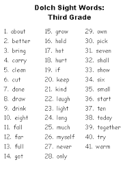 Wikipedia said that it is advantageous for kids to learn sight words. Elementary School Sight Word List School Style
