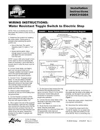 Power gear instructional video to demonstrate how to perform diagnostics on kwikee electric steps, model #888. Water Resistant Toggle Switch To Electric Step