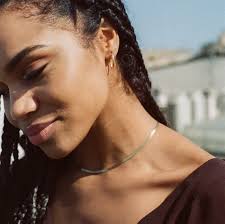 Gold Herringbone Snake Chain Necklace 16 18 Inch Herringbone Chain  Herringbone Necklace Layering Necklace 18K Vermeil Necklace