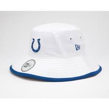 Nfl Indianapolis Colts Training Camp Bucket Hat White One Size Fits All By New Era 12 79 100 Polyester Poly Nfl Teams Logos Indianapolis Colts Nfl Teams