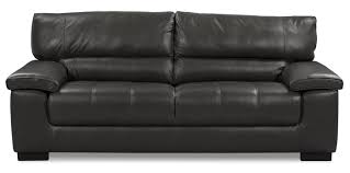 Chateau d'ax is a leader manufacturer of upholstery furniture. Chateau D Ax 100 Genuine Leather Sofa Charcoal The Brick