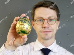 Auctioneer Greg Bateman Golden Egga Special Editorial Stock Photo