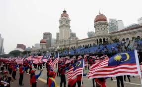 People wave malaysian flags during the celebrations of 58th national day celebrations at merdeka square. This Year S National Day Celebration Will Not Be At Dataran Merdeka Here S Why World Of Buzz