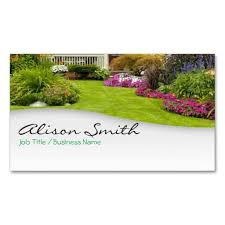 Landscaping Business Card Zazzle Com Landscaping Business Cards Lawn Care Business Cards Landscaping With Rocks