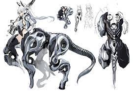 メシ 飯沼俊規 初画集発売中 on twitter ケンタウロス型らくがき in 2021 anime style art humanoid sketch