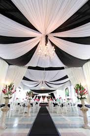 You may need to add elements of interest by including a variety of textures such as glass, ribbon and feathers if you are thinking of having a completely white theme. Black And White Themed Indian Wedding Ideas