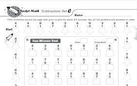 Math for week of april 26. Math Worksheets For Kindergarten 1st 2nd 3rd 4th Grade Rocket Math
