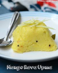 Mango Rava Upma Raw Mango Rava Upma Raks Kitchen Recipe Raw Mango Recipes Indian Mango Recipes Upma Recipe