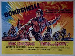 Original Paths of Glory Movie Poster - Stanley Kubrick - Kirk Douglas - War