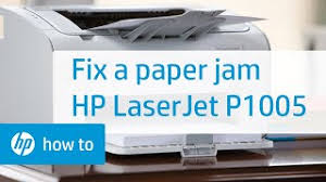 You may find documents other than just manuals as we also make available many user guides, specifications documents. Fixing A Paper Jam Hp Laserjet P1005 Printer Hp Youtube