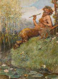 Norman Mills Price American 1877 1951 The Great God Pan Mythological Creatures Greek Gods Satyr