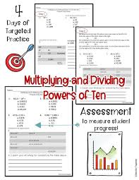 Powers Of Ten Reinforce Place Value Understanding And Create A Strong Mathematical Foundation Help Your Students Mu Powers Of Ten Powers Of 10 Math Assessment