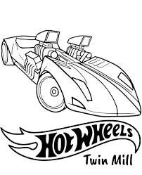 Free printable coloring pages hot wheels coloring pages. Twin Mill Coloring Page Topcoloringpages Net