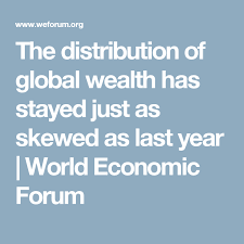 The distribution of global wealth has stayed just as skewed as last year |  World Economic Forum | Japanese doctor, World economic forum, Longer life