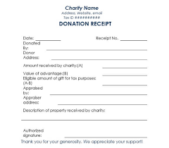 Section a donation receipt records the contributions that a donor made on a specific date charitable donation receipt practical spreadsheets our free charitable donation. 16 Donation Receipt Template Samples Templates Assistant