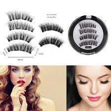 Gene false magnetice, Cozevdnt, set cu clips, fara adeziv, multicolor,  dimensiuni variate.