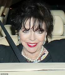 Career find out about joan's remarkable career, as an actress in film, television and the theatre. Joan Collins 87 Looks Like A Fab With A Floral Pattern When She And Her Fifth Husband Percy Gibson 56 Are Eating At Craig S London News Time