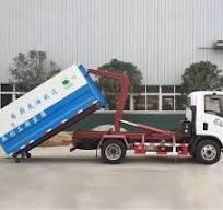 3CBM Hook-lift Arm Type Hook lifting Garbage Transfer Truck