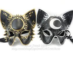 wolf mask set couples masks larp garb leather mask mardi gras sun and moon couples costume animal mask mystical cosplay fantasy wolf mask steampunk mask leather mask