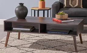 Coffee table with tufted top sofa stores #90254 reloading bullets. Amazon Com Christopher Knight Home Andy Mid Century Modern Fuax Wood Overlay Coffee Table Dark Walnut Furniture Decor