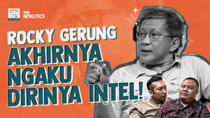 ROCKY GERUNG : JOKOWI KE LAMPUNG CUMAN MAU ADU VIRAL SAMA BIMA | BERISIK - YouTube