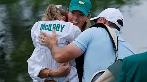 Rory McIlroy's Wife Erica Stoll Supports Him at The Masters
