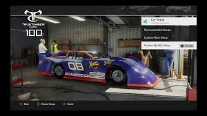 In the garage, in the upper right you will see the car setup indicator. Nascar Heat 4 Taggart Dirt Setup 17 1s By Nascar Extreme Gaming