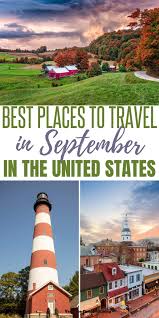 Best Places To Travel In The Us In September In 2020 Best Places To Travel Best Us Vacations Places To Travel