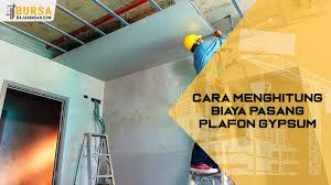 Dalam menghitung paket tour tidak ditemukan suatu rumus baku yang. Cara Menghitung Biaya Pasang Plafon Gypsum Harian Borongan 2021
