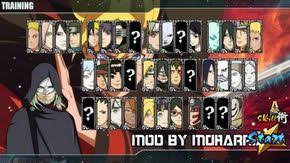 Full character & jutsu game naruto senki terbaru 2020 | apk download cuman 70mb подробнее. Naruto Senki Mod Climax Heroes Full Character Unlocked Android Terbaru Naruto Games Anime Fighting Games Boruto