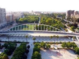 Valencia Y El Jardin Del Turia Visto Desde Lo Alto Skyscrapercity Valencia