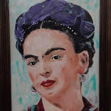 Folk Art Framed Quail 7 1/2 by 9 1/2 Inches Original Art