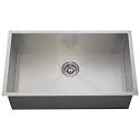 Rectangular stainless steel sink