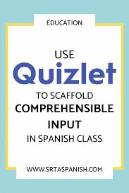 Circumlocution Game Scaffolding Head S Up With Quizlet Spanish Language Learning Spanish Vocabulary Games Learning Spanish