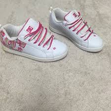 Black And Pink Dc Shoes Pink White Plaid Dc Shoes Dc Shoes White Plaid Shoes
