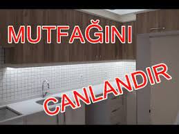 Mutfak tezgahı mıza led ışık nasıl yapılır uygulama sını yapımını ve döşeme sini yapmak için çalıştık anlattık eğlenceli keyifli zevkli. Serit Led Uygulamasi Mutfak Tezgah Arasi Aydinlatmasi Youtube