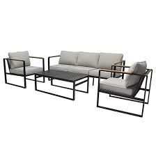 Check spelling or type a new query. Style Selections Dufferin Patio Conversation Set Steel 4 Pieces Grey Lg 21203 4pc Rona