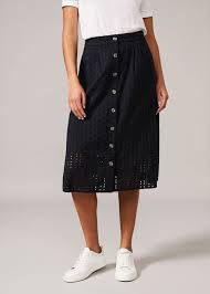 This camel wool skirt is a new trend. Azalea Broderie Skirt Phase Eight
