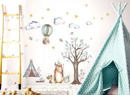 Little Deco Wandtattoo Waldtiere Pfeil Bogen Zelt Dl305 Madchen Kinderzimmer Wandtattoos Nach Zimmer Wandtattoos Grandora De Im kinderzimmer geht es bunt zu!