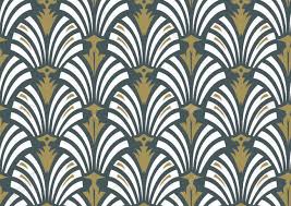 Art deco style was one of the most influential design movements of the 20th century. Seamless Flower Lotus Pattern Summer Background Garden Art Deco Style Royalty Free Cliparts Vectors And Stock Illustration Image 110014021