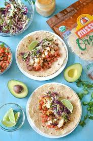 Season with salt and toss to combine. Blackened Fish Tacos With Cabbage Slaw Dairy Free Simply Whisked