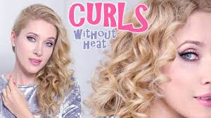 In this video i show you how to get curly hair overnight using no heat and no chemicals. Spiral Curls Without Heat That Last How To Curl Your Hair Overnight Youtube